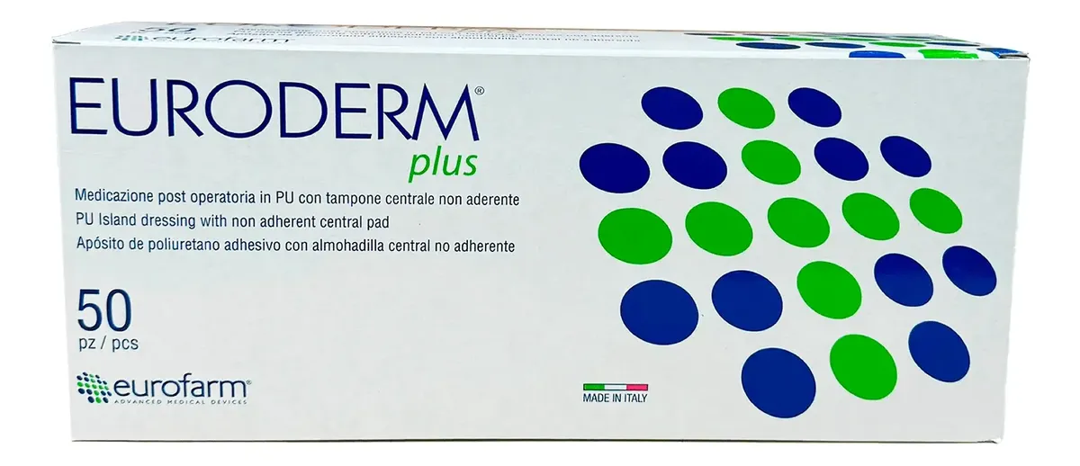 EURODERM PLUS 10CM X 25CM (CAJA X 50).
