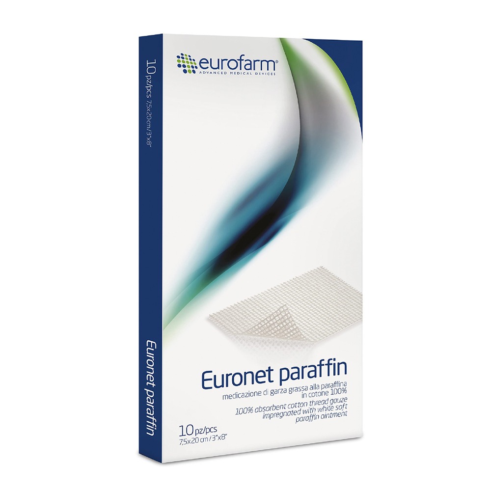 EURONET PARAFFIN 7,5CM X 20CM (CAJA X 10 UNDS).
